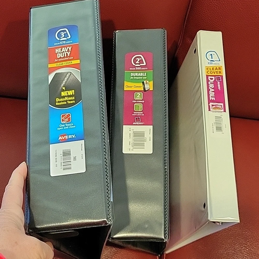 Set of 3 Binders